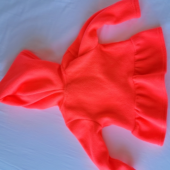 Girls Puma Peplum Fleece Jacket - Picture 3 of 5